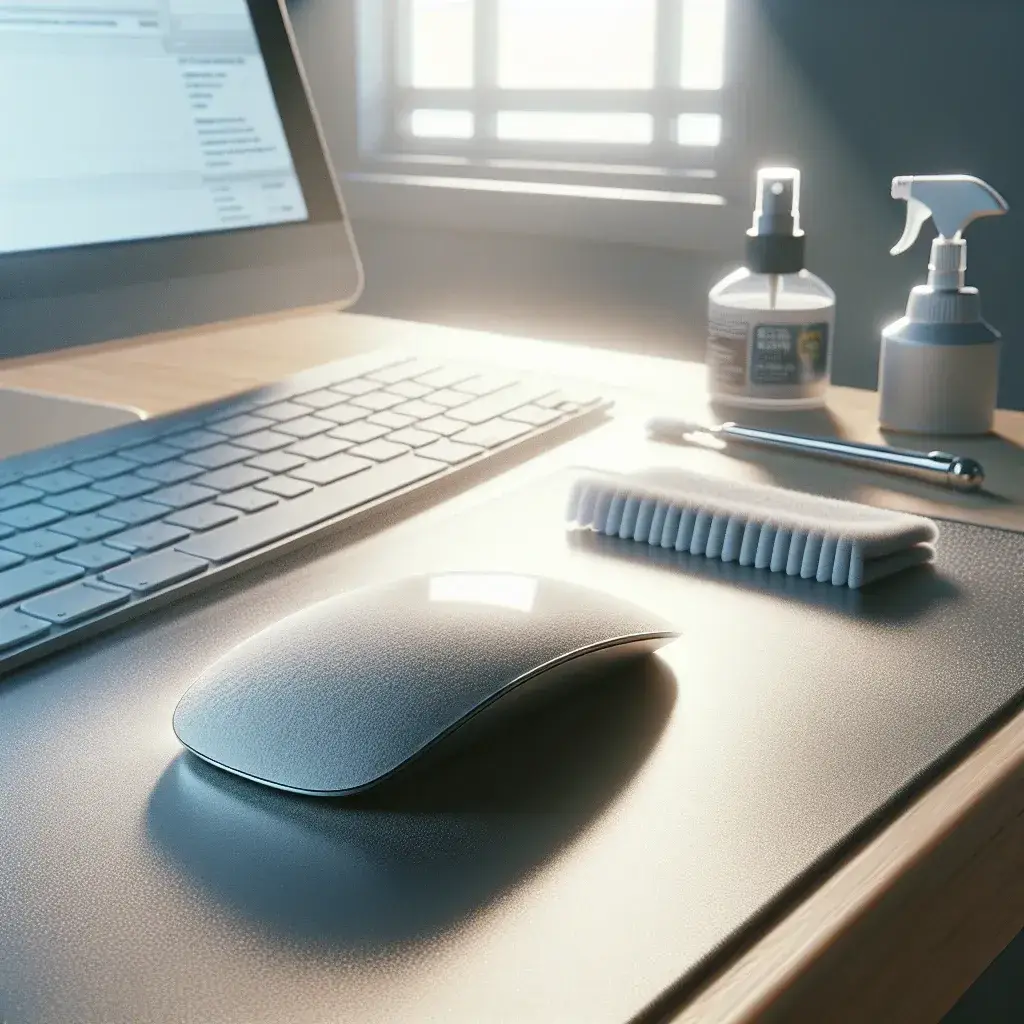 ¿Cómo evito la acumulación de polvo en mi ratón?