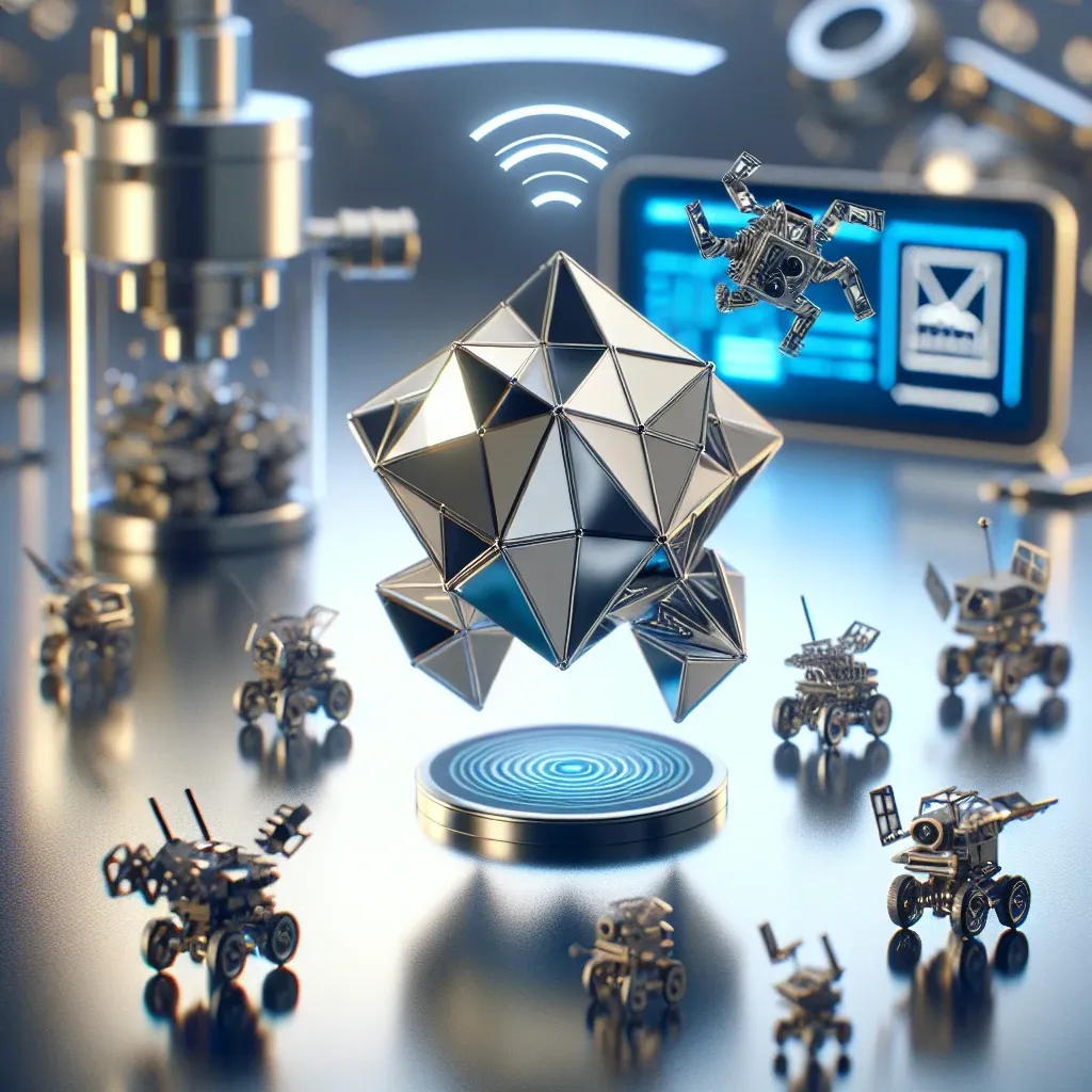 Microbots inalámbricos que cambian de forma con diseño de origami